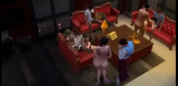  Sims 4 orgy 1